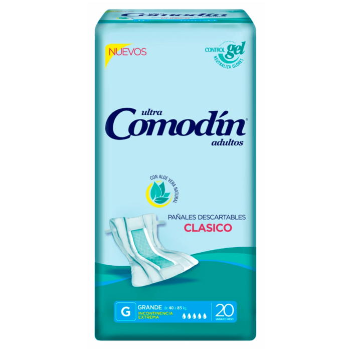 Pañal Recto Comodín Talle G